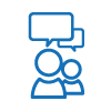 Email Landing Page Disability Insurance - rates business icons2 blue