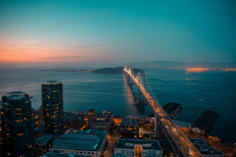 Momentum Continues During Holiday-Shortened Week The golden gate bridge at night
