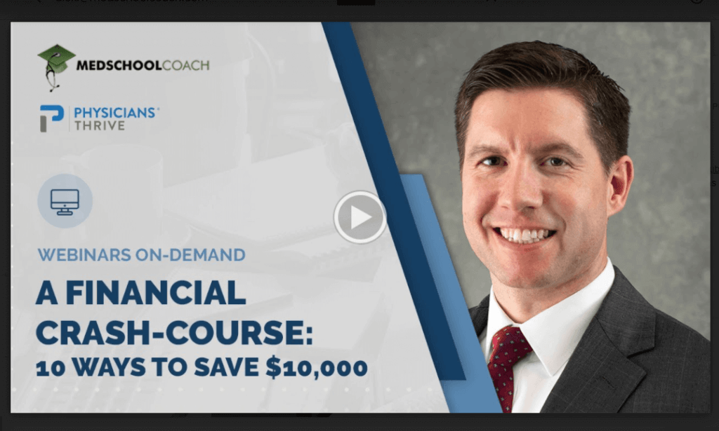 Webinar: A Crash-Course in Paying for Medical School: 10 Ways You Could Save $10,000 image 22 1024x615