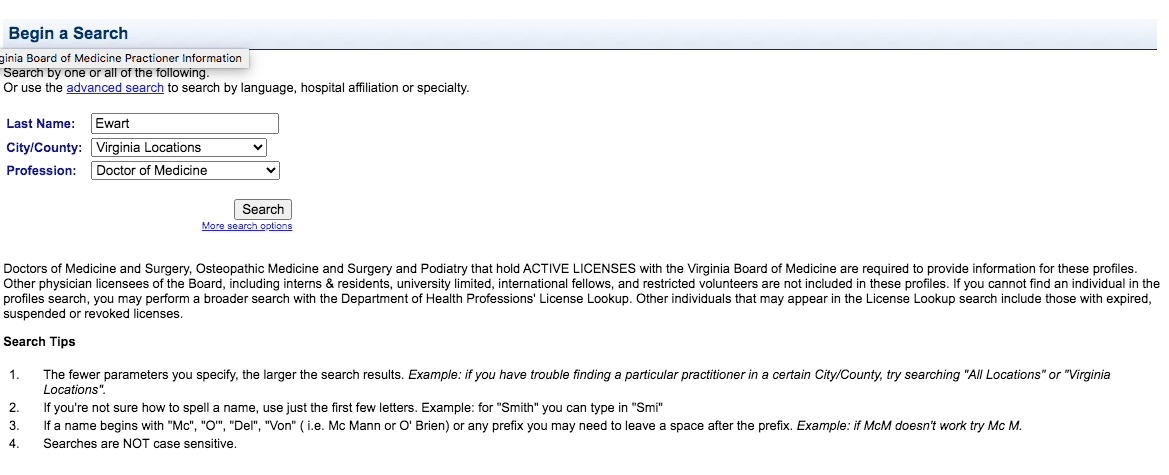 How to Use the VA MD License Lookup | Physicians Thrive