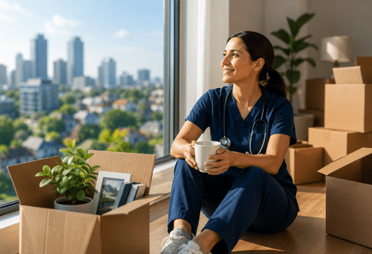 how moving can help pay off medical student loans